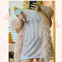 Load image into Gallery viewer, Burlesque T-Shirt Dress | Easy Costume, Fun Loungewear, Unique Gift