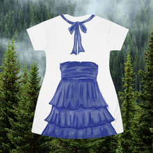 Load image into Gallery viewer, Vampire Girl T-shirt Dress
