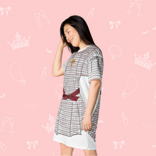 Load image into Gallery viewer, Doll T-Shirt Dress | Easy Costume, Fun Loungewear, Unique Gift