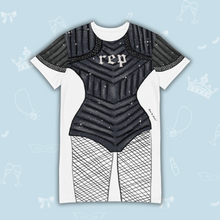 Load image into Gallery viewer, Bad Rap T-Shirt Dress | Easy Costume, Fun Loungewear, Unique Gift