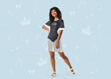 Load image into Gallery viewer, Bad Rap T-Shirt Dress | Easy Costume, Fun Loungewear, Unique Gift