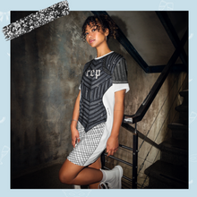 Load image into Gallery viewer, Bad Rap T-Shirt Dress | Easy Costume, Fun Loungewear, Unique Gift