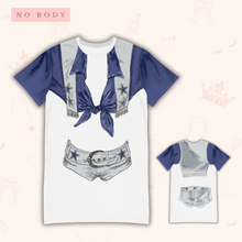 Load image into Gallery viewer, Texas Cowgirl T-shirt Dress | Easy Costume, Fun Loungewear, Unique Gift