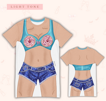 Load image into Gallery viewer, Cupcake Dream T-Shirt Dress | Easy Costume, Fun Loungewear, Unique Gift