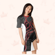 Load image into Gallery viewer, Ready or Not T-Shirt Dress | Easy Costume, Fun Loungewear, Unique Gift