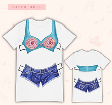 Load image into Gallery viewer, Cupcake Dream T-Shirt Dress | Easy Costume, Fun Loungewear, Unique Gift