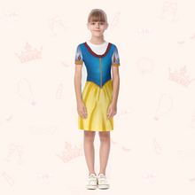 Load image into Gallery viewer, Apple Princess T-Shirt Dress (Kids) | Easy Costume, Fun Loungewear, Unique Gift
