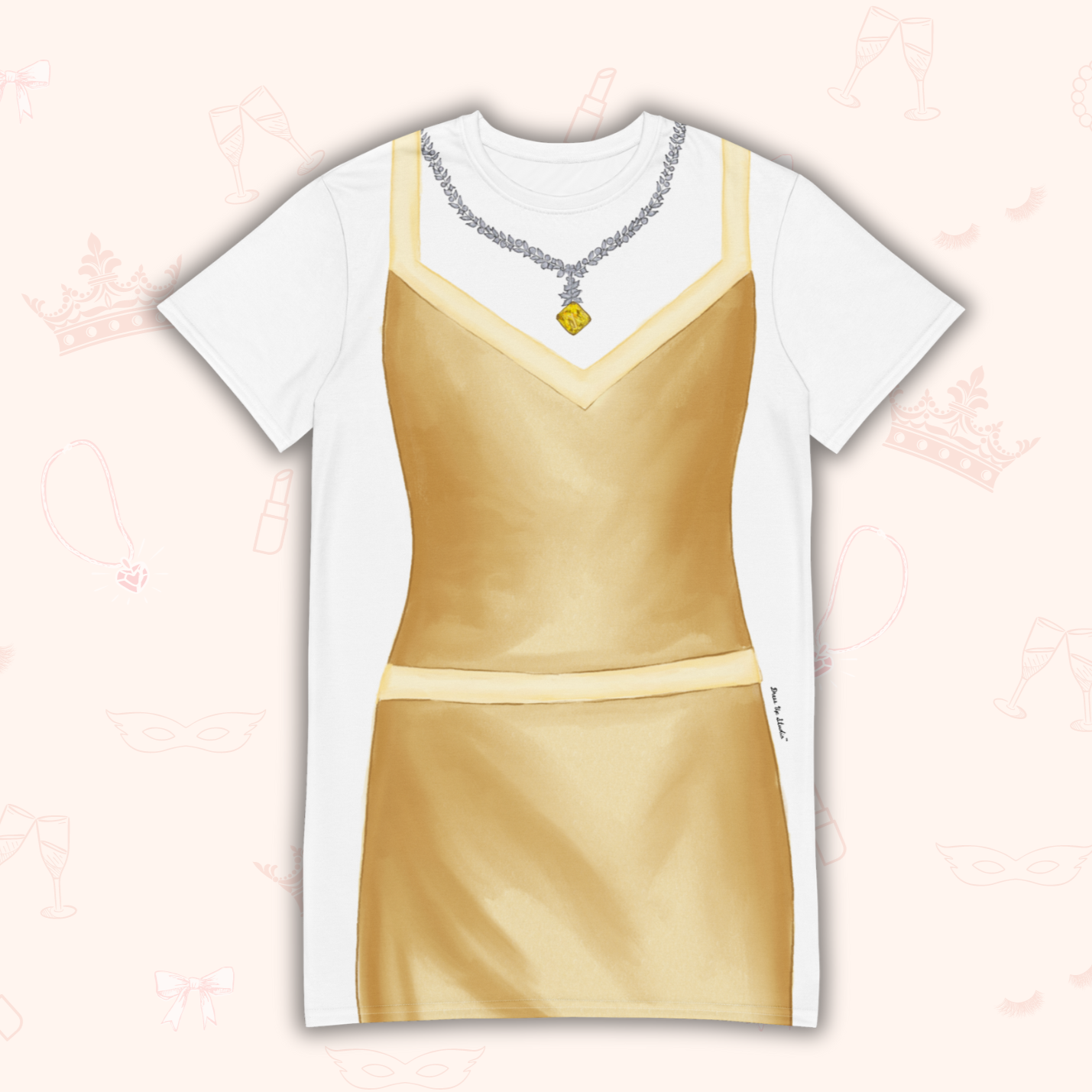dress roblox t shirt I Only Care About Dress To Impress And Like Only 3 People Dti Dress To Impress Roblox Women's T-Shirt