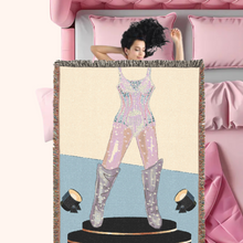 Load image into Gallery viewer, Opening Night Woven Blanket (100% Cotton, 4 ft x 3 ft) | Unique Gift