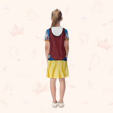 Load image into Gallery viewer, Apple Princess T-Shirt Dress (Kids) | Easy Costume, Fun Loungewear, Unique Gift