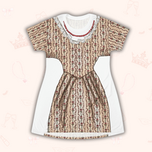 Load image into Gallery viewer, Horse Girl T-Shirt Dress | Easy Costume, Fun Loungewear, Unique Gift