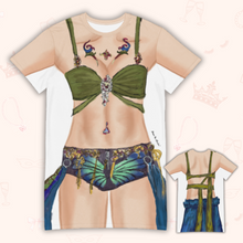 Load image into Gallery viewer, Snake 4 U T-Shirt Dress | Easy Costume, Fun Loungewear, Unique Gift