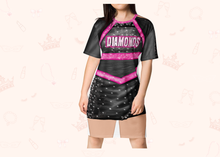 Load image into Gallery viewer, Cheerleading T-shirt Dress | Easy Costume, Fun Loungewear, Unique Gift