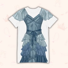 Load image into Gallery viewer, Winter Ball T-Shirt Dress | Easy Costume, Fun Loungewear, Unique Gift