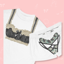 Load image into Gallery viewer, Lingerie Top & Shorts Set | Bachelorette Pajamas