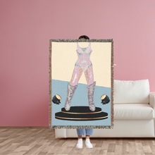Load image into Gallery viewer, Opening Night Woven Blanket (100% Cotton, 4 ft x 3 ft) | Unique Gift