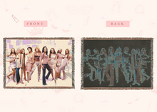 Load image into Gallery viewer, 2000s Icons Woven Blanket (100% Cotton, 4 ft x 3 ft) | Unique Gift