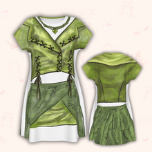 Load image into Gallery viewer, Lizzie McGuire T-Shirt Dress Bundle: Costume Loungewear - Soft & Stretchy