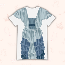 Load image into Gallery viewer, Winter Ball T-Shirt Dress | Easy Costume, Fun Loungewear, Unique Gift