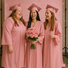 Load image into Gallery viewer, 🎓 Graduation Photoshoot | Pink Cap & Gown