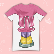Load image into Gallery viewer, Miniature Pocket Doll T-Shirt Dress | Easy Costume, Fun Loungewear, Unique Gift