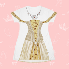 Load image into Gallery viewer, Romance Story T-Shirt Dress | Easy Costume, Fun Loungewear, Unique Gift