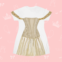 Load image into Gallery viewer, Romance Story T-Shirt Dress | Easy Costume, Fun Loungewear, Unique Gift