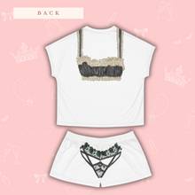 Load image into Gallery viewer, Lingerie Top & Shorts Set | Bachelorette Pajamas