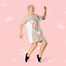 Load image into Gallery viewer, Bride T-Shirt Dress | Easy Costume, Fun Loungewear, Unique Gift