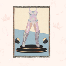 Load image into Gallery viewer, Opening Night Woven Blanket (100% Cotton, 4 ft x 3 ft) | Unique Gift