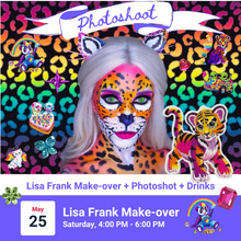 Load image into Gallery viewer, Photoshoot: Lisa Frank Make-over | Saturday, 5/25
