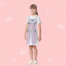 Load image into Gallery viewer, Opening Night T-Shirt Dress (Kids) | Easy Costume, Fun Loungewear, Unique Gift