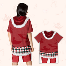 Load image into Gallery viewer, Cindy Lou Who T-Shirt Dress | Easy Costume, Fun Loungewear, Unique Gift