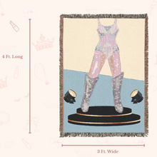 Load image into Gallery viewer, Opening Night Woven Blanket (100% Cotton, 4 ft x 3 ft) | Unique Gift