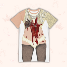 Load image into Gallery viewer, Lady Monster T-Shirt Dress | Easy Costume, Fun Loungewear, Unique Gift