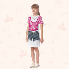 Load image into Gallery viewer, Little Lorelai T-Shirt Dress (Kids) | Easy Costume, Fun Loungewear, Unique Gift