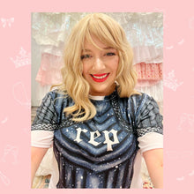 Load image into Gallery viewer, Bad Rap T-Shirt Dress | Easy Costume, Fun Loungewear, Unique Gift