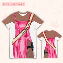 Load image into Gallery viewer, Miss Congeniality T-Shirt Dress | Easy Costume, Fun Loungewear, Unique Gift