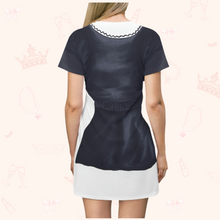 Load image into Gallery viewer, Doll T-Shirt Dress | Easy Costume, Fun Loungewear, Unique Gift