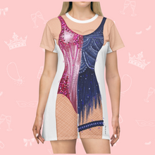 Load image into Gallery viewer, Lover to Villain T-Shirt Dress | Easy Costume, Fun Loungewear, Unique Gift