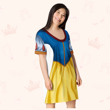 Load image into Gallery viewer, Poisoned Apple T-Shirt Dress | Easy Costume, Fun Loungewear, Unique Gift