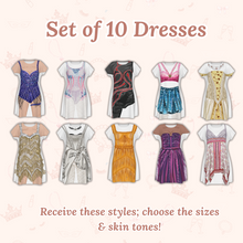 Load image into Gallery viewer, Bachelorette Party Pack – Themed T-Shirt Dresses for Girls’ Trips & Bridal Parties