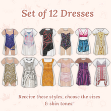 Load image into Gallery viewer, Bachelorette Party Pack – Themed T-Shirt Dresses for Girls’ Trips & Bridal Parties