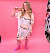 Load image into Gallery viewer, 80s Baby T-Shirt Dress | Easy Costume, Fun Loungewear, Unique Gift