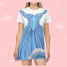 Load image into Gallery viewer, Fairy Tale T-Shirt Dress | Easy Costume, Fun Loungewear, Unique Gift