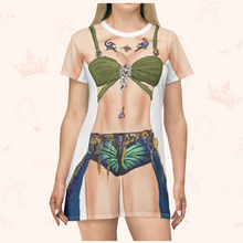 Load image into Gallery viewer, Snake 4 U T-Shirt Dress | Easy Costume, Fun Loungewear, Unique Gift