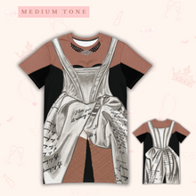 Load image into Gallery viewer, Little Tortured Me T-Shirt Dress | Easy Costume, Fun Loungewear, Unique Gift