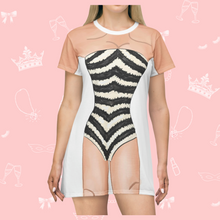 Load image into Gallery viewer, Retro Swimsuit T-Shirt Dress | Easy Costume, Fun Loungewear, Unique Gift