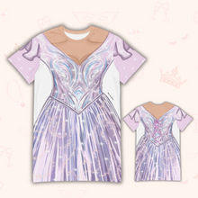 Load image into Gallery viewer, Glinda T-Shirt Dress | Easy Costume, Fun Loungewear, Unique Gift