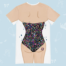 Load image into Gallery viewer, Jewels & Diamonds T-Shirt Dress | Easy Costume, Fun Loungewear, Unique Gift
